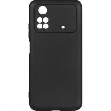 Чехол (клип-кейс) DF poOriginal-06 [pooriginal-06 (black)] для Poco M4 Pro (4G), черный