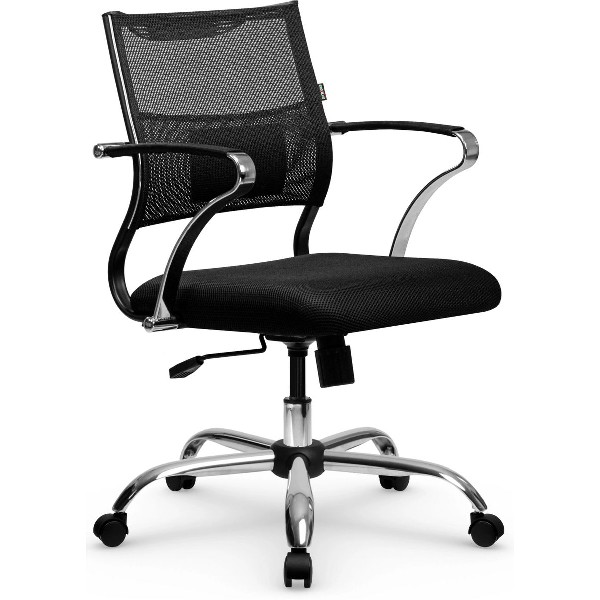Кресло офисное МЕТТА Sit Air M4-290K - YP99+UMF(X1) /Km00/Wh00/K15cUMF(M09.B21.G20.W01) [z509344838] на колесиках, сетка, черный