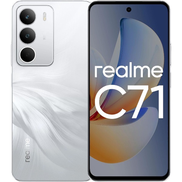 Мобильный телефон Realme C71 2025 Android 6/128 Гб белый
